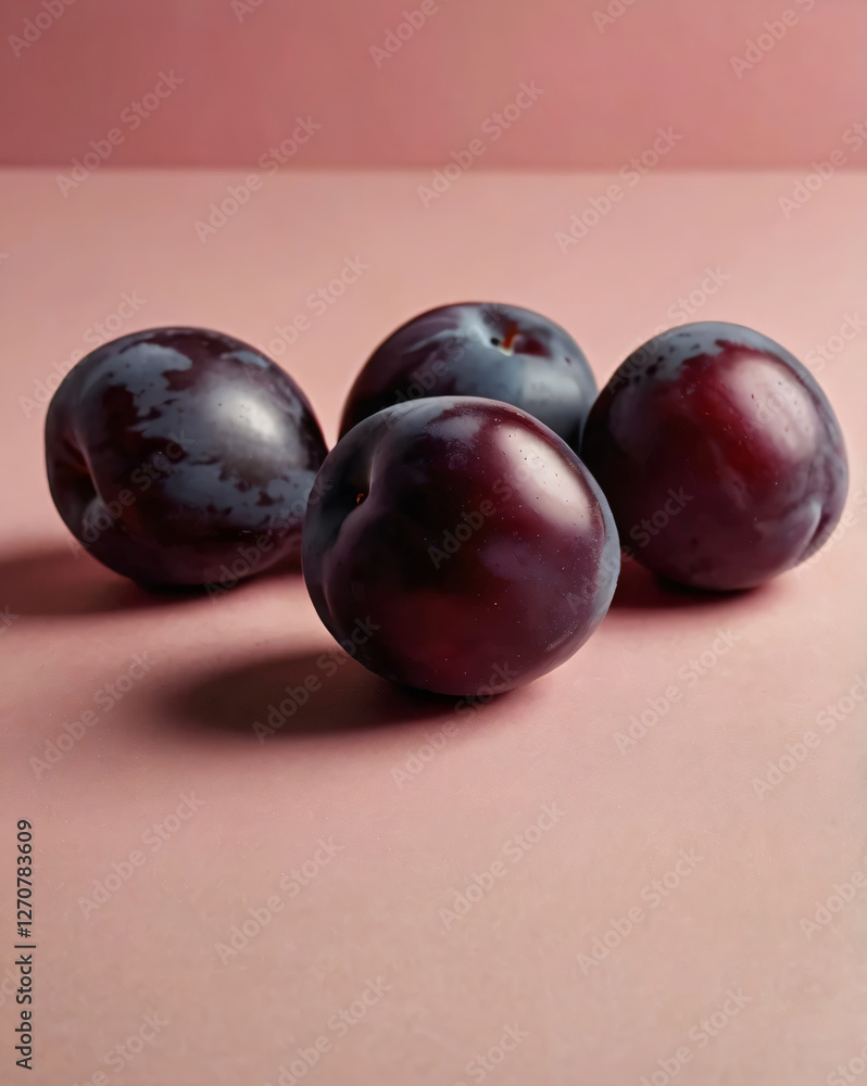 Minimalist photo of plums, perfect for commercial use. Minimalist photo of plums, perfect for commercial use.