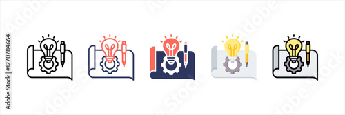 Prototype Multistyle Icon Set