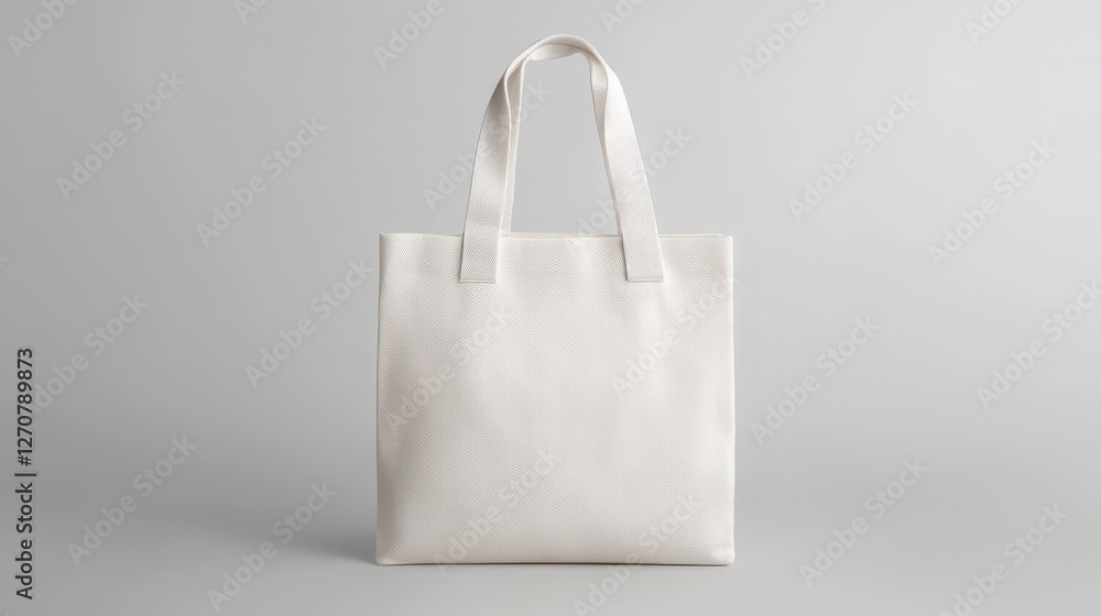 A stylish, shimmering white tote bag with sturdy handles, perfect for everyday use or special occasions. A stylish, shimmering white tote bag with sturdy handles, perfect for everyday use or special occasions.