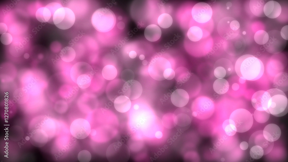 Pink circle with bokeh effect background. Generative AI. Pink circle with bokeh effect background. Generative AI.