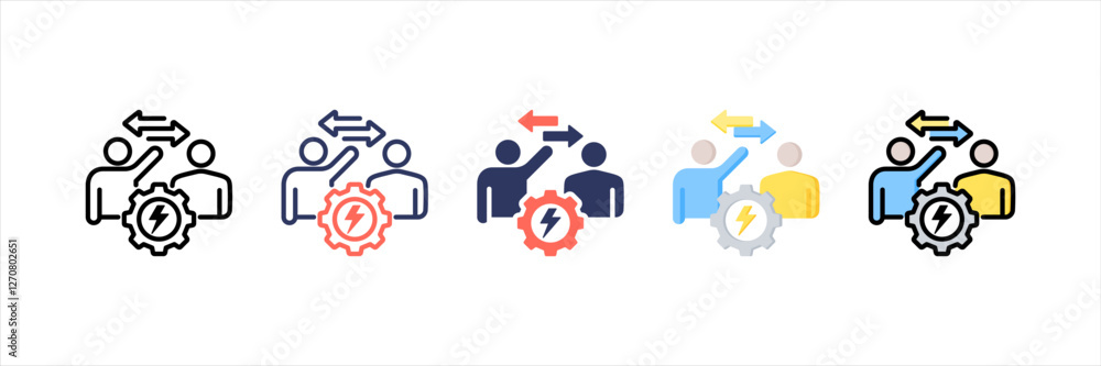 Conflict Resolution Multistyle Icon Set Conflict Resolution Multistyle Icon Set