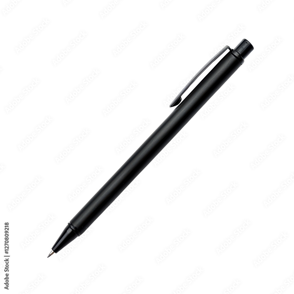 Black pen on transparent background Black pen on transparent background