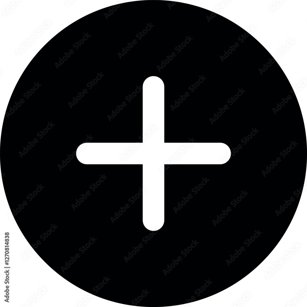 Add, new, plus icon button- create icons, more button - positive sign- cross symbol - Addition Logo , apps and website icons. Vector icons Add, new, plus icon button- create icons, more button - positive sign- cross symbol - Addition Logo , apps and website icons. Vector icons