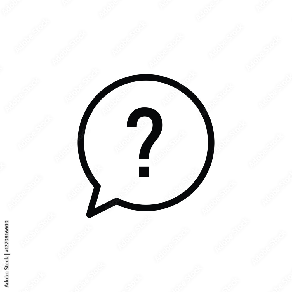 Question Mark Icon - Vector, Sign and Symbol for Design, Presentation, Website or Apps Elements. Question Mark Icon - Vector, Sign and Symbol for Design, Presentation, Website or Apps Elements.