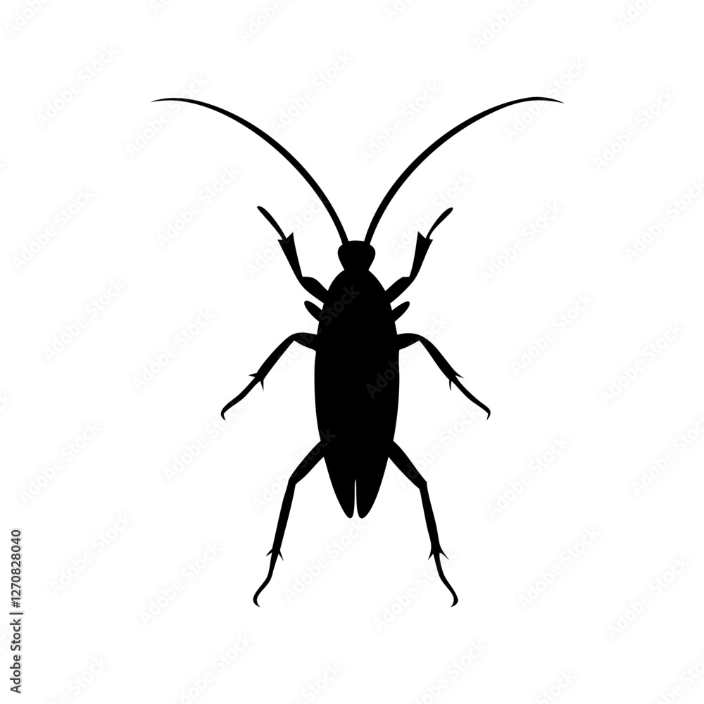 High-Quality Insect Icon Silhouette for Designers High-Quality Insect Icon Silhouette for Designers