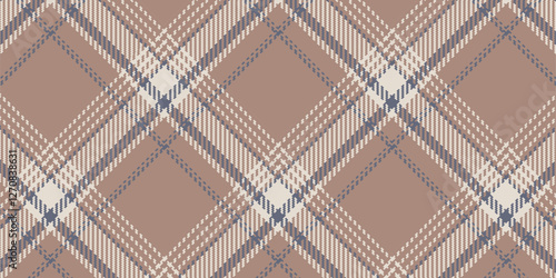 Vector checkered pattern or plaid pattern. Tartan, textured seamless twill for flannel shirts, duvet covers, other autumn winter textile mills. Vector Format