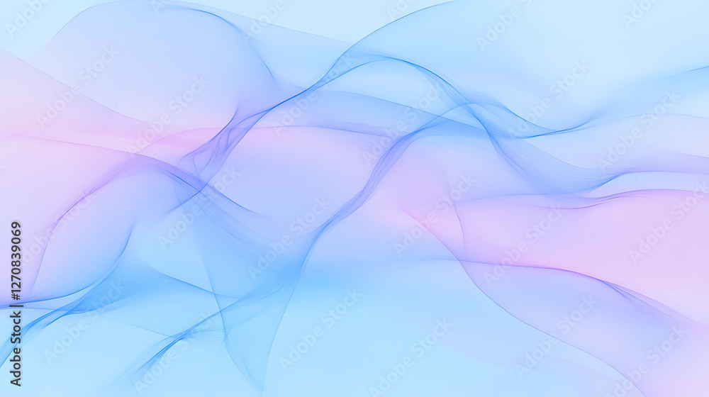 Subtle Flowing Fabric Abstract Design with Delicate Pastel Hues for Background Applications Subtle Flowing Fabric Abstract Design with Delicate Pastel Hues for Background Applications