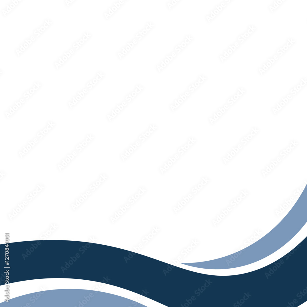 Wave Footer Shape Wave Footer Shape