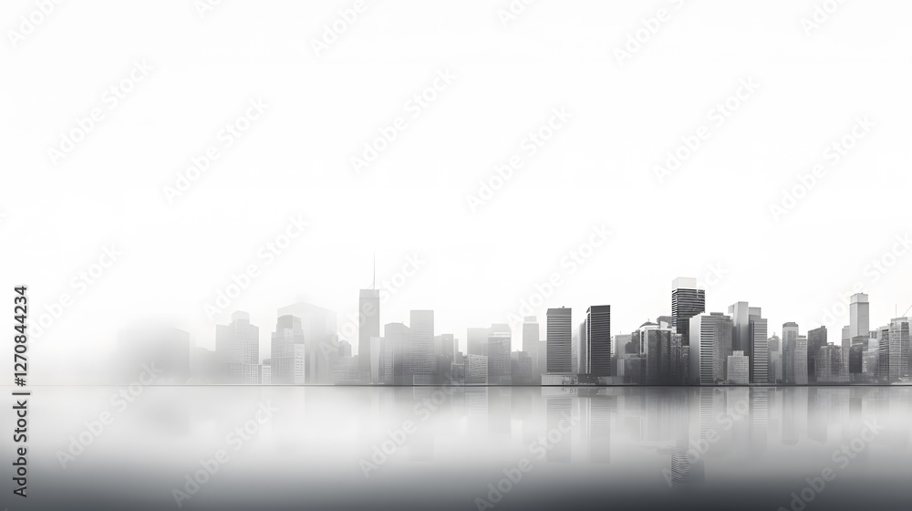 Naklejka premium Tranquil Negative Space, Captivating Stock Photos of Simplistic photos