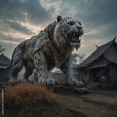 A cursed warrior must find the legendary tiger spirit to break their spell.