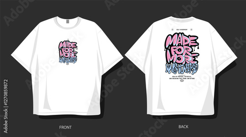 Graffiti t-shirt designs. Graffiti typography, Urban vector Streetstyle graphic for print