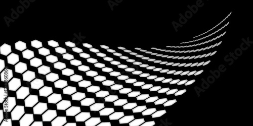 Abstract white background with hexagon and hexagonal background. Luxury white pattern with hexagons. abstract 3d hexagonal background with shadow. 3D futuristic abstract honeycomb mosaic background.