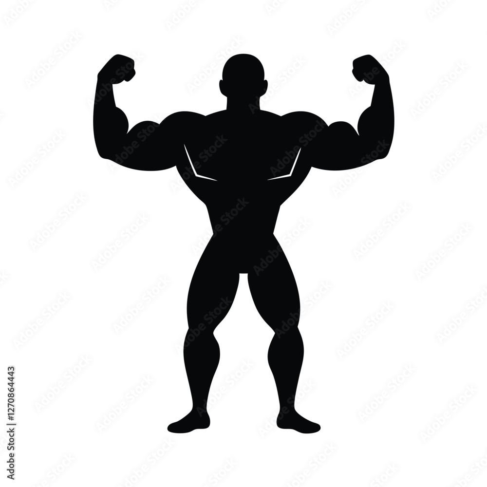 Fototapeta premium silhouette of a man