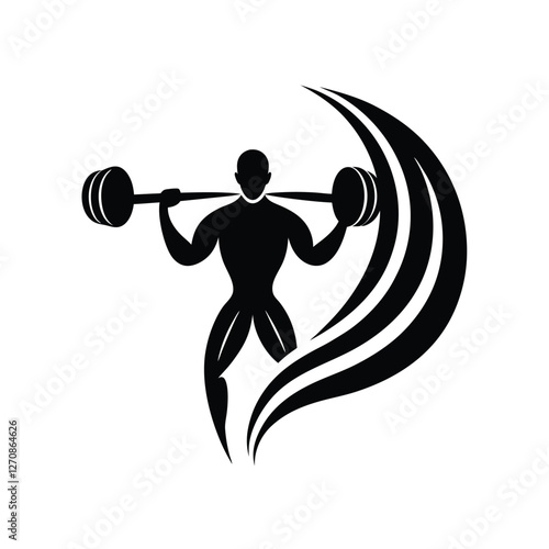 man exercising with dumbbells