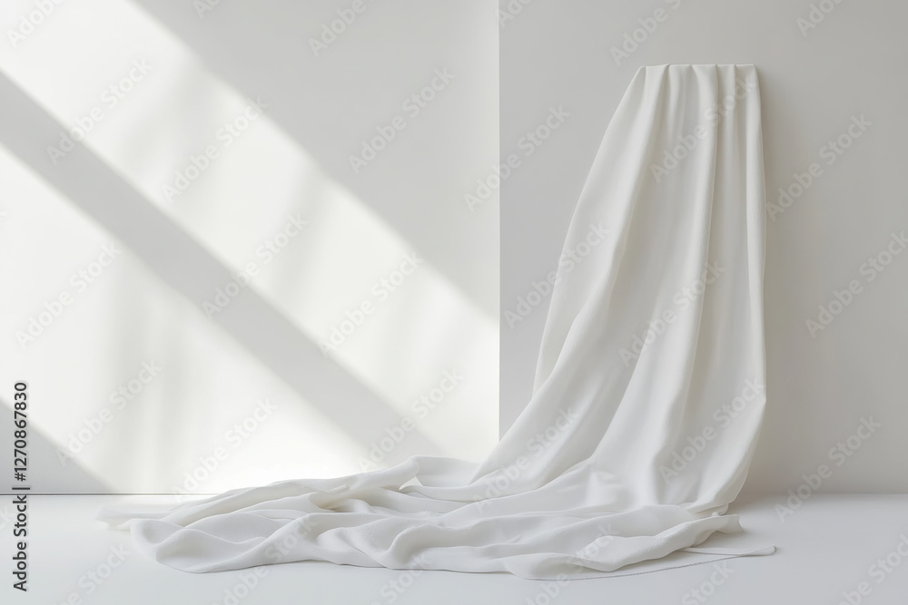 Blank white gradient background Blank white gradient background