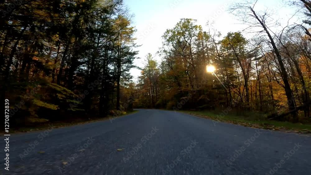 Cherry Plain Driving 0372 Autumn New York Cherry Plain Driving 0372 Autumn New York