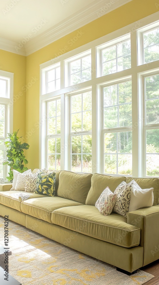 Fototapeta premium living room interior