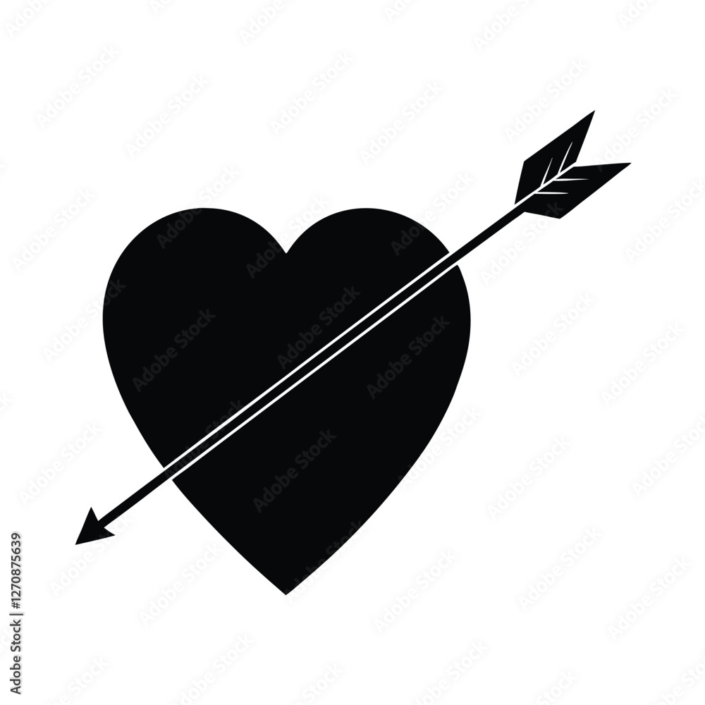 heart and arrow heart and arrow