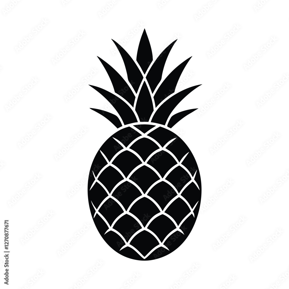 pineapple on black pineapple on black