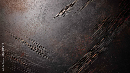 dark grunge style scratched metal texture with deep grooves and rugged appearance, perfect for backgrounds or design elements