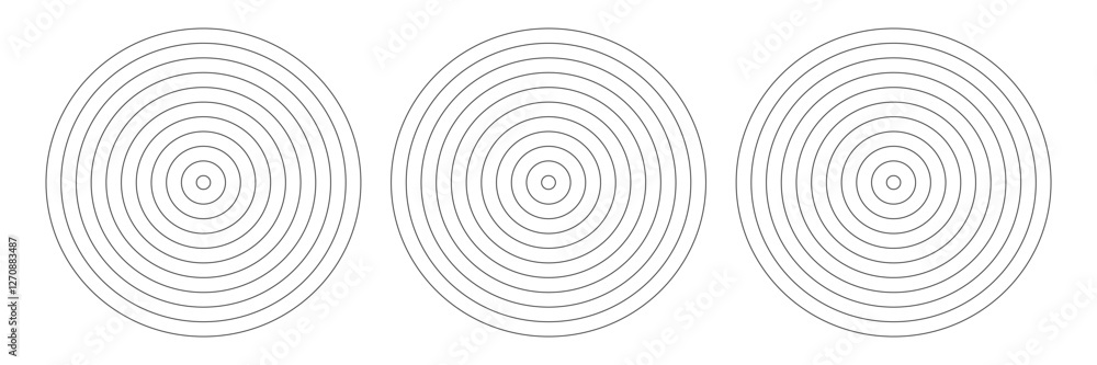 Radial circle lines. Circular lines elements. Symbol of Sun star rays. Flat design elements. Spokes with radiating stripes. Radial circle lines. Circular lines elements. Symbol of Sun star rays. Flat design elements. Spokes with radiating stripes.