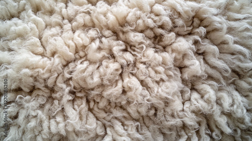 Fluffy Sheep Wool Close Up Texture Fluffy Sheep Wool Close Up Texture