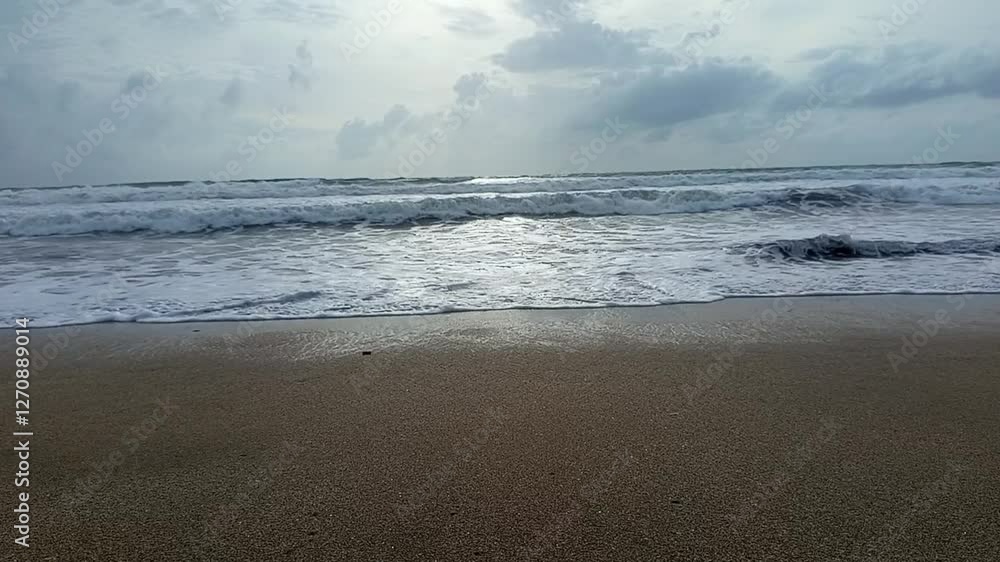 waves and beach sand waves and beach sand
