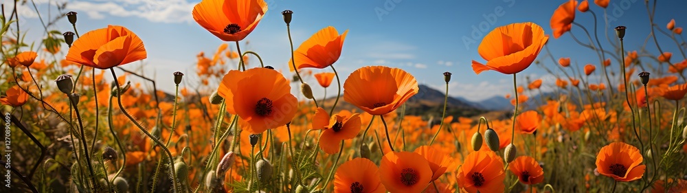 Obraz premium field of poppies