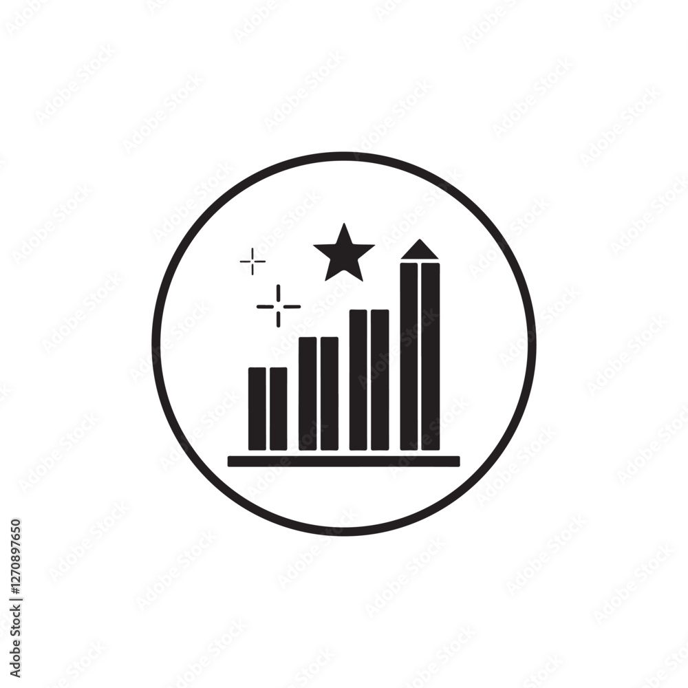 bar chart silhouette vector clip art design bar chart silhouette vector clip art design
