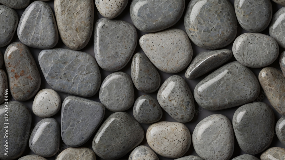 Grey glossy natural zen stones background Grey glossy natural zen stones background