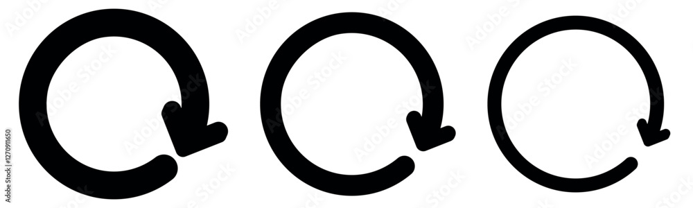 Reload icon vector. Rotation icon symbol. Reload icon. Repeat symbol. Reset signs. Refresh symbols. Reload arrow icon. Reload circle arrow. Rotation arrow icon. Vector illustration
Reload icon vector. Rotation icon symbol. Reload icon. Repeat symbol. Reset signs. Refresh symbols. Reload arrow icon. Reload circle arrow. Rotation arrow icon. Vector illustration