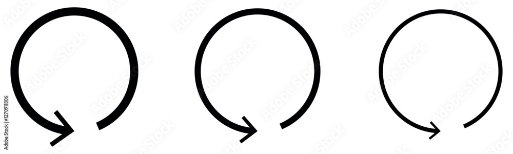 Reload arrow icon. Reload circle arrow. Rotation arrow icon. Vector illustration. Reload icon vector Reload arrow icon. Reload circle arrow. Rotation arrow icon. Vector illustration. Reload icon vector