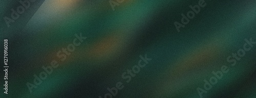 Emerald green and amber hues with grainy film texture on a dark background poster banner backdrop wallpaper
