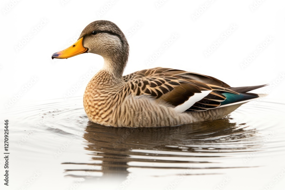 Duck swimming mallard animal. Duck swimming mallard animal.