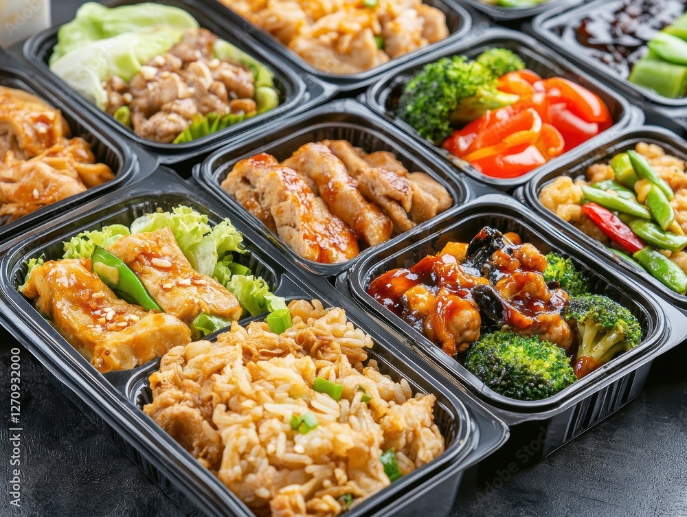 Captivating Chinese School Lunch Photography Studio Setting Culinary Showcase Vibrant Environment Close-Up Viewpoint Captivating Chinese School Lunch Photography Studio Setting Culinary Showcase Vibrant Environment Close-Up Viewpoint