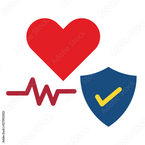 Insured Vector Design Icon Style