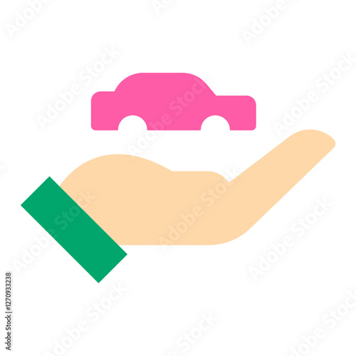 Car Insurance Vector Design Icon Style