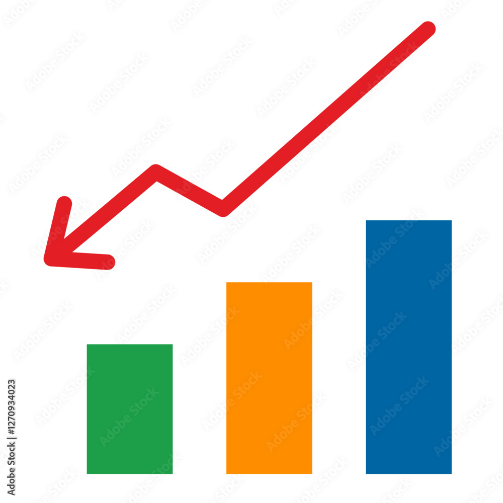 Loss Reserve Vector Design Icon Style Loss Reserve Vector Design Icon Style