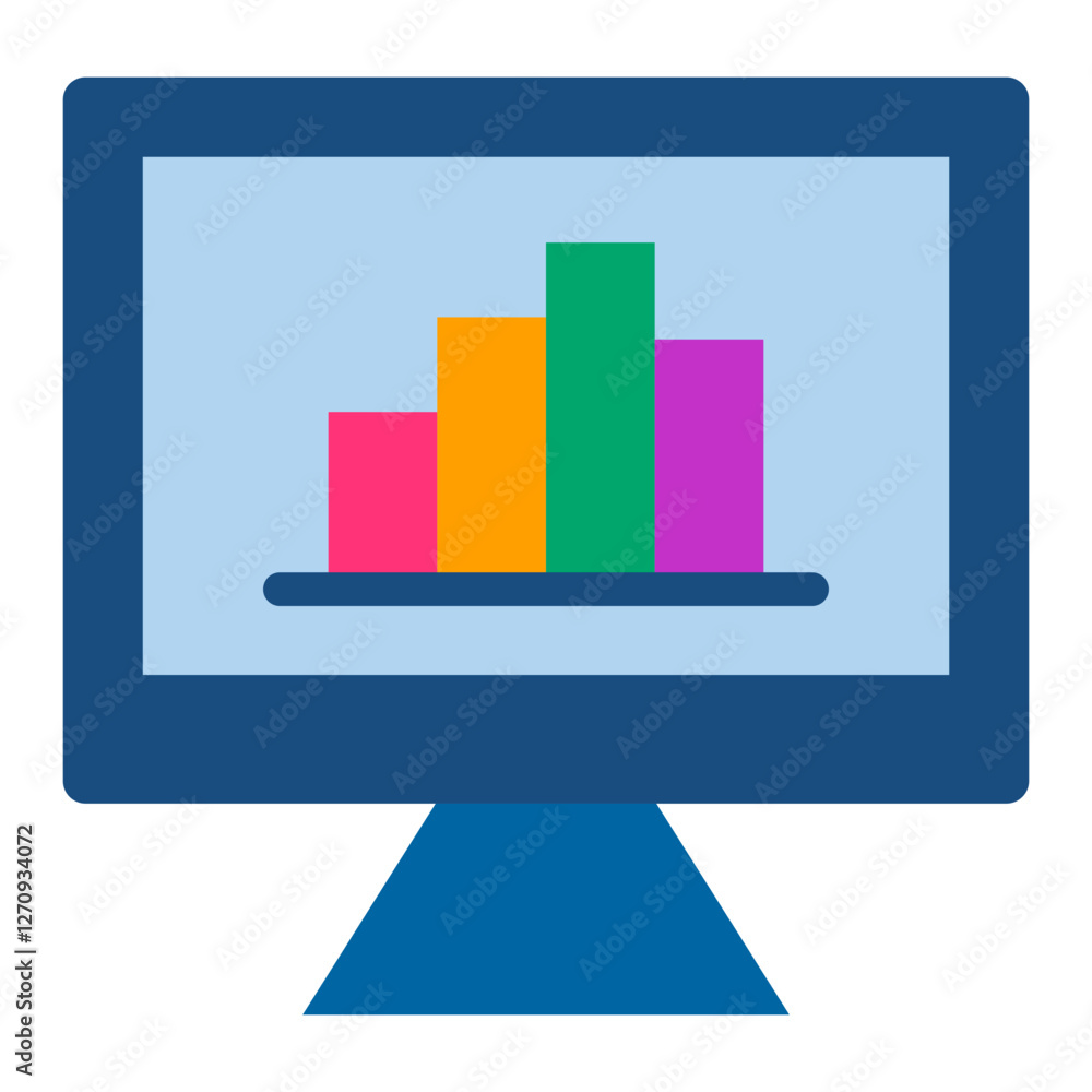 Actuarial Science Vector Design Icon Style Actuarial Science Vector Design Icon Style