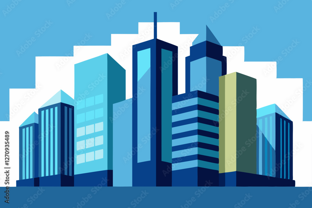 abstract business graph with arrow abstract business graph with arrow