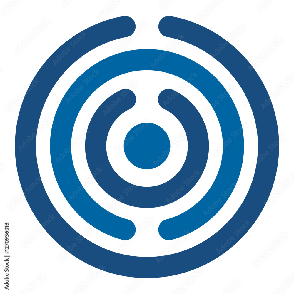 Labyrinth Vector Design Icon Style Labyrinth Vector Design Icon Style