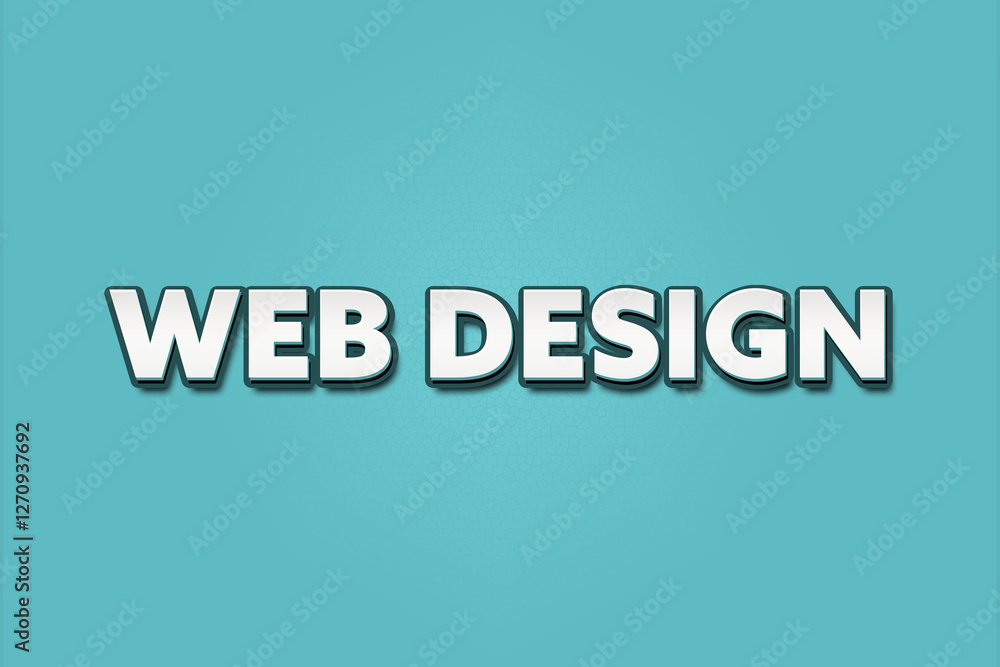 Webdesign. A Illustration with white text isolated on light green background. Webdesign. A Illustration with white text isolated on light green background.
