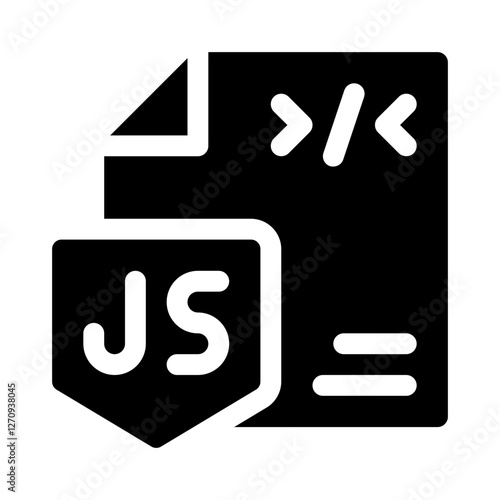 JavaScript glyph icon