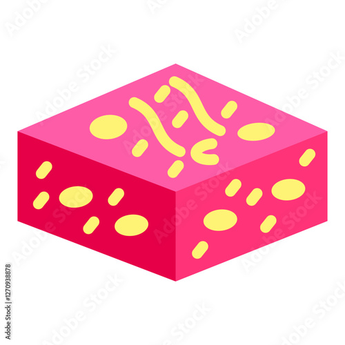 Brownie Vector Design Icon Style