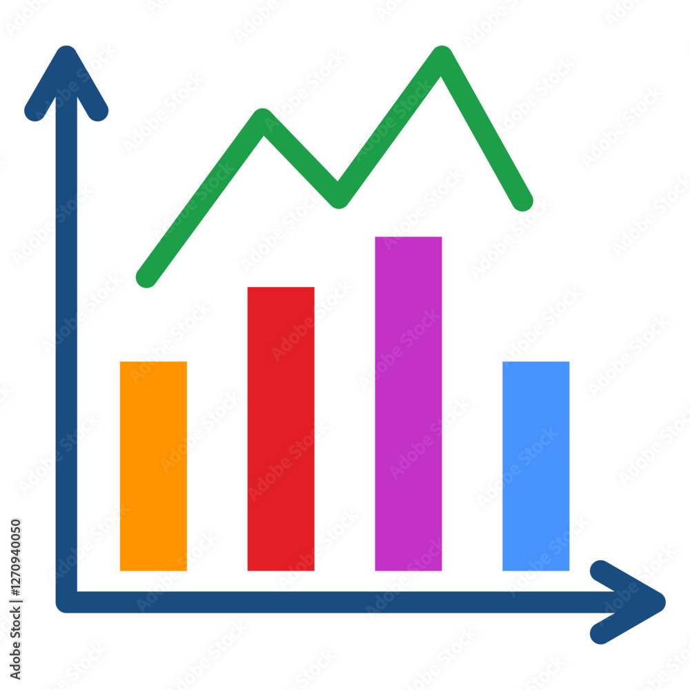 Bar Chart Vector Design Icon Style Bar Chart Vector Design Icon Style