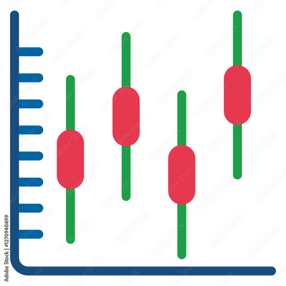 Technical Analysis Vector Design Icon Style Technical Analysis Vector Design Icon Style