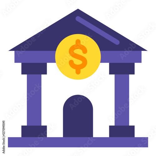 Federal Reserve Vector Design Icon Style