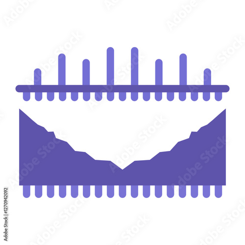 Market Depth Vector Design Icon Style
