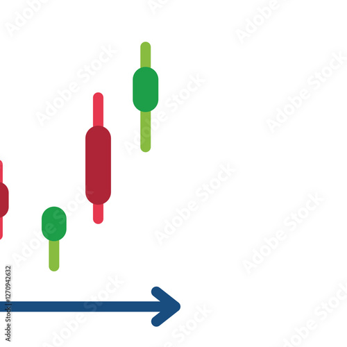 Bullish Reversal Vector Design Icon Style