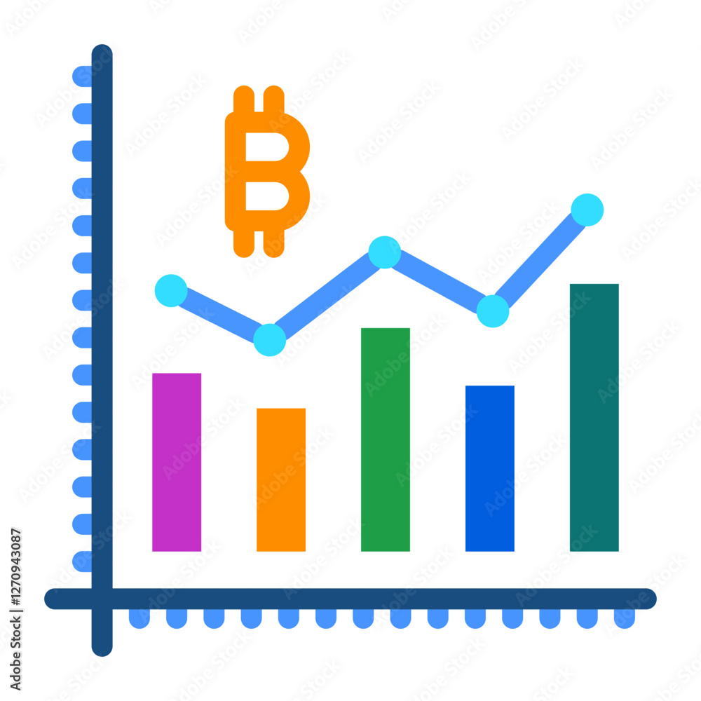 Market Moving Reports Vector Design Icon Style Market Moving Reports Vector Design Icon Style